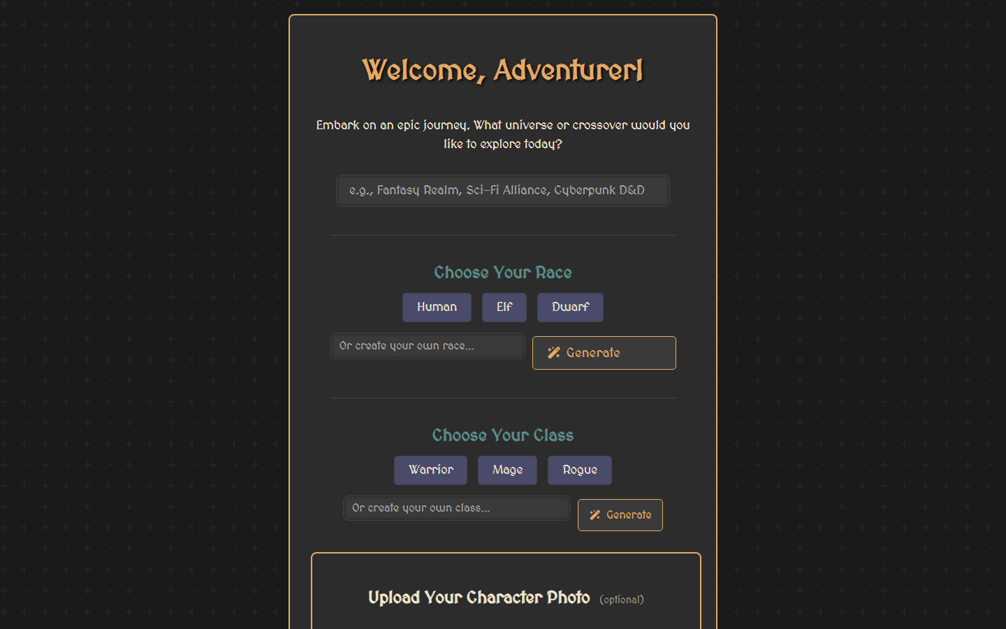 Interactive Adventure